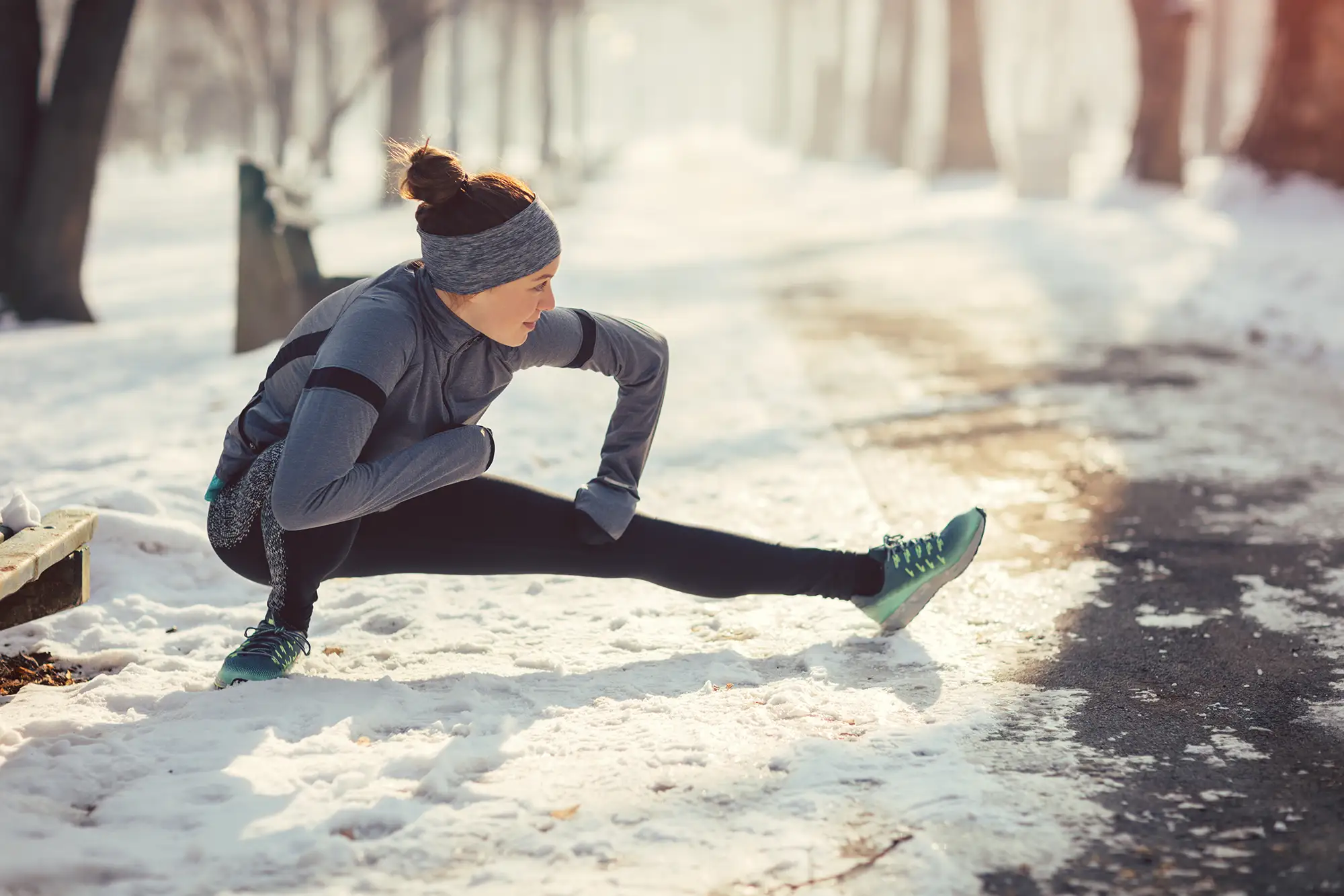 Physical Activity and Holiday Stress - Winter exercise